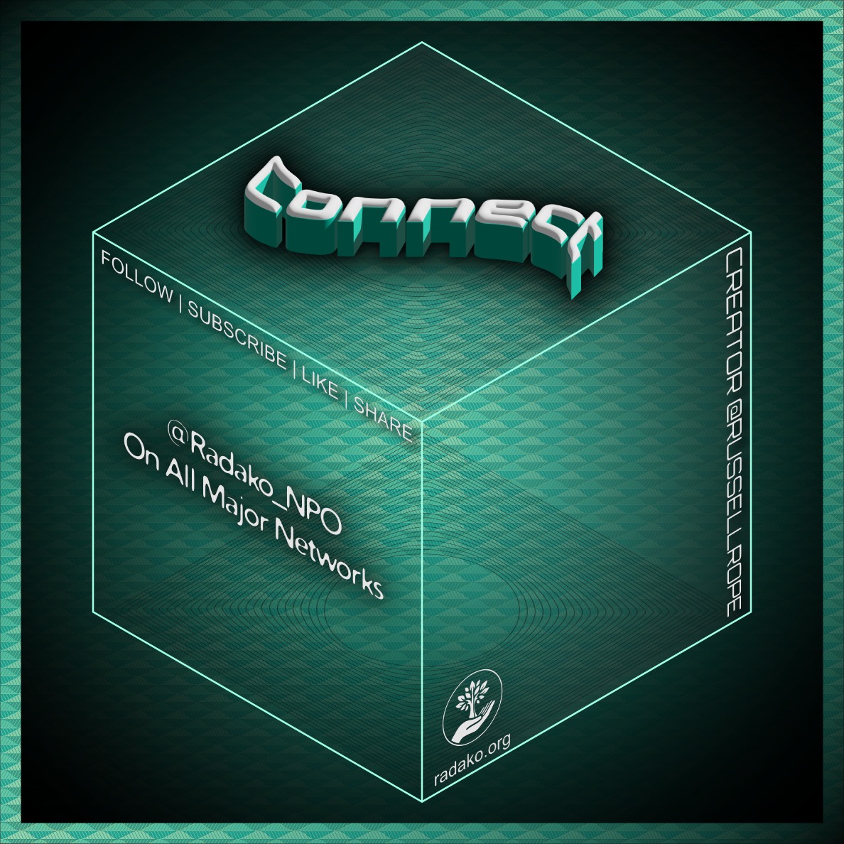 Volunteer, Donate, Subscribe, Follow, Add, Like, Share #Connect @RADAKO_npo @ https://radako.org/connect-dec2025 🌌📲